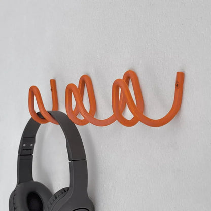 Wavy Coil Metal Wall Hook