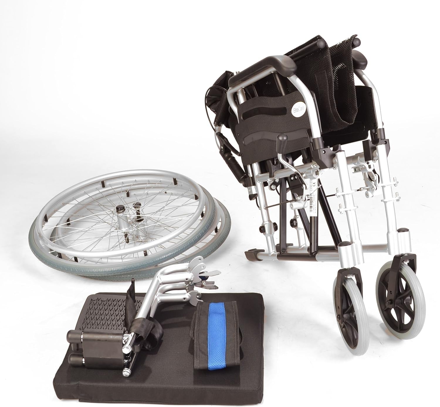 Lightweight Folding Self Propel Wheelchair with Handbrakes and Quick Release Rear Wheels ECSP01-18 - Only 32Lbs! Mobility & Daily Living Aids Mobility Aids & Equipment Mobility Scooters & Accessories Self-Propelled Wheelchairs Wheelchairs