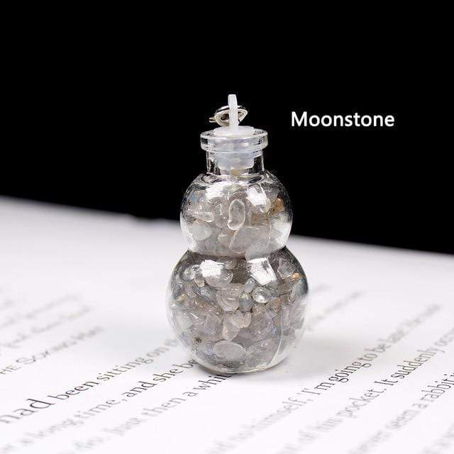 1pc Natural Crystal Wishing Bottle