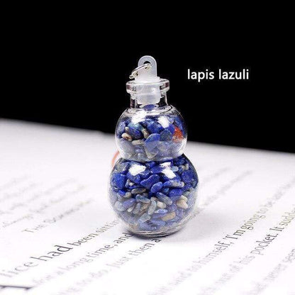 1pc Natural Crystal Wishing Bottle