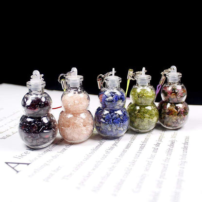 1pc Natural Crystal Wishing Bottle