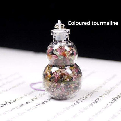 1pc Natural Crystal Wishing Bottle