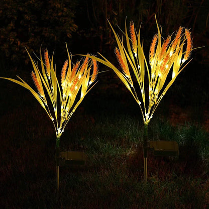 2 Pack Solar Wheat Ears Lights