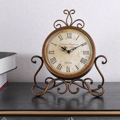Nostalgic Table Clock