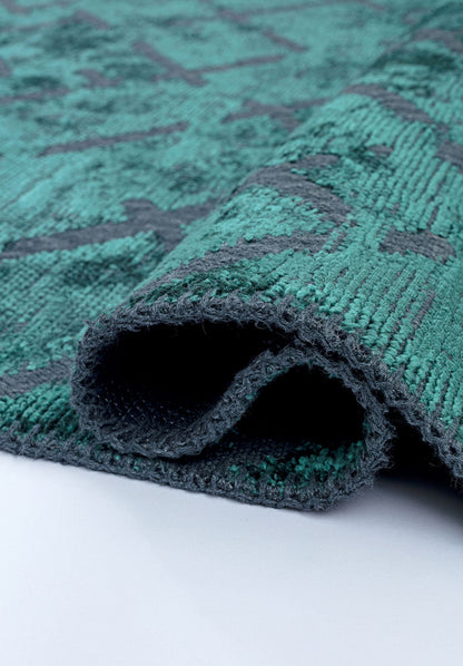 Mystique Dark Green Rug