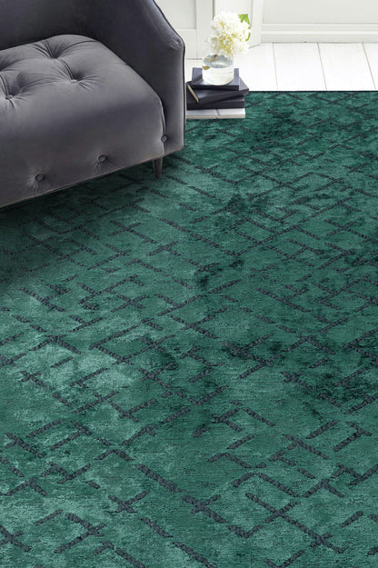 Mystique Dark Green Rug