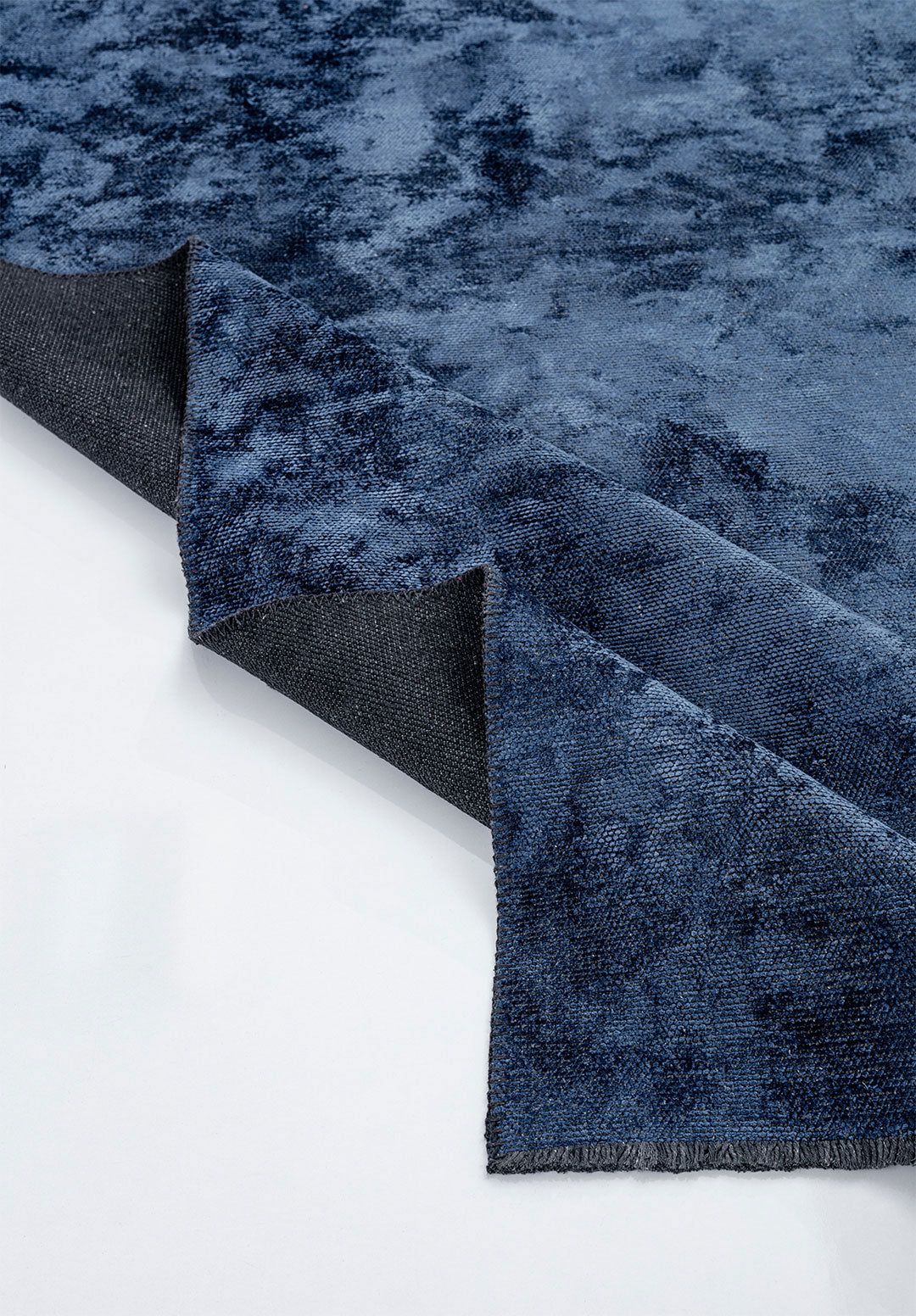 Plain Navy Blue Rug