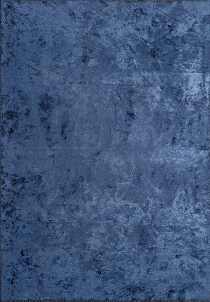 Plain Navy Blue Rug
