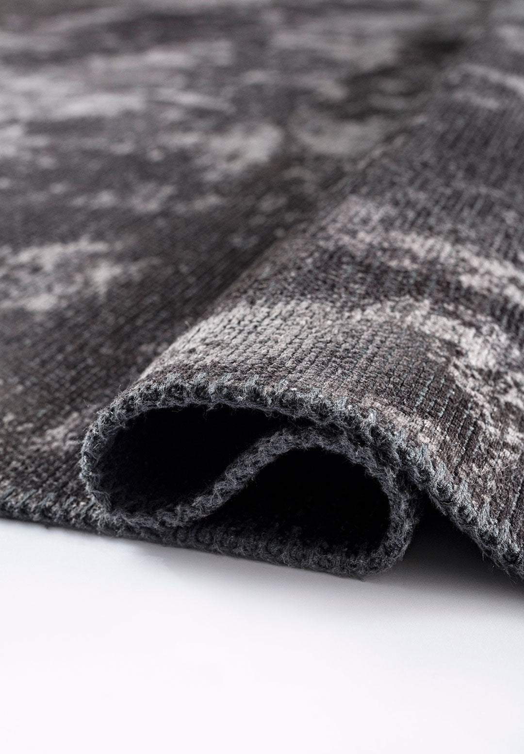 Plain Charcoal Rug