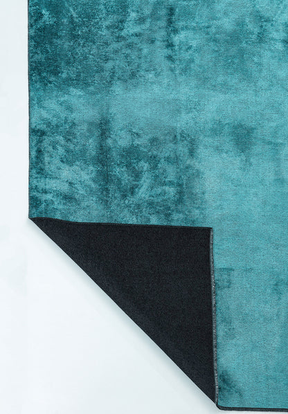 Plain Turquoise Rug