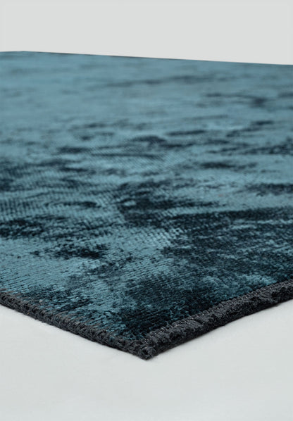 Plain Petrol Rug