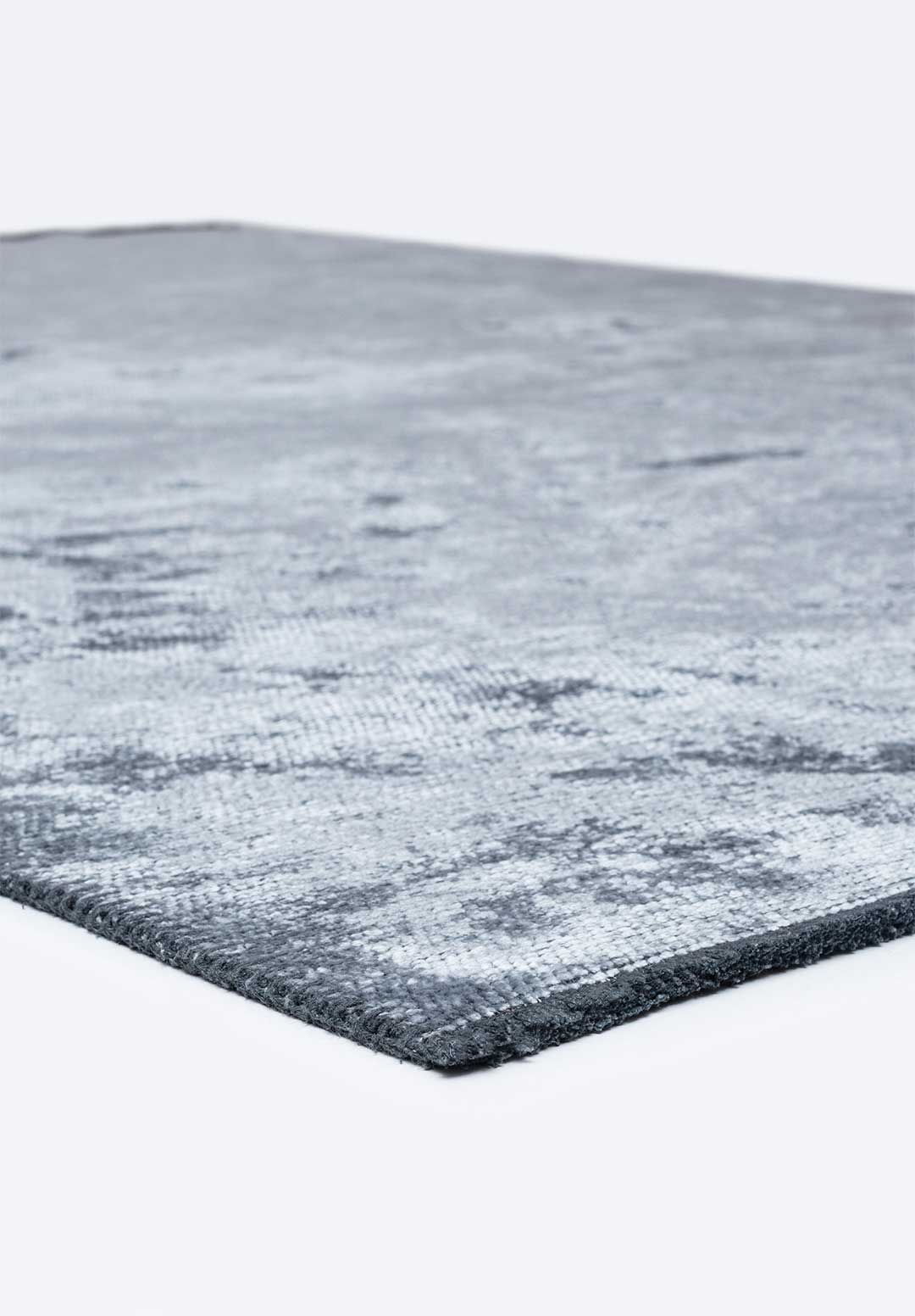 Plain Ice Blue Rug