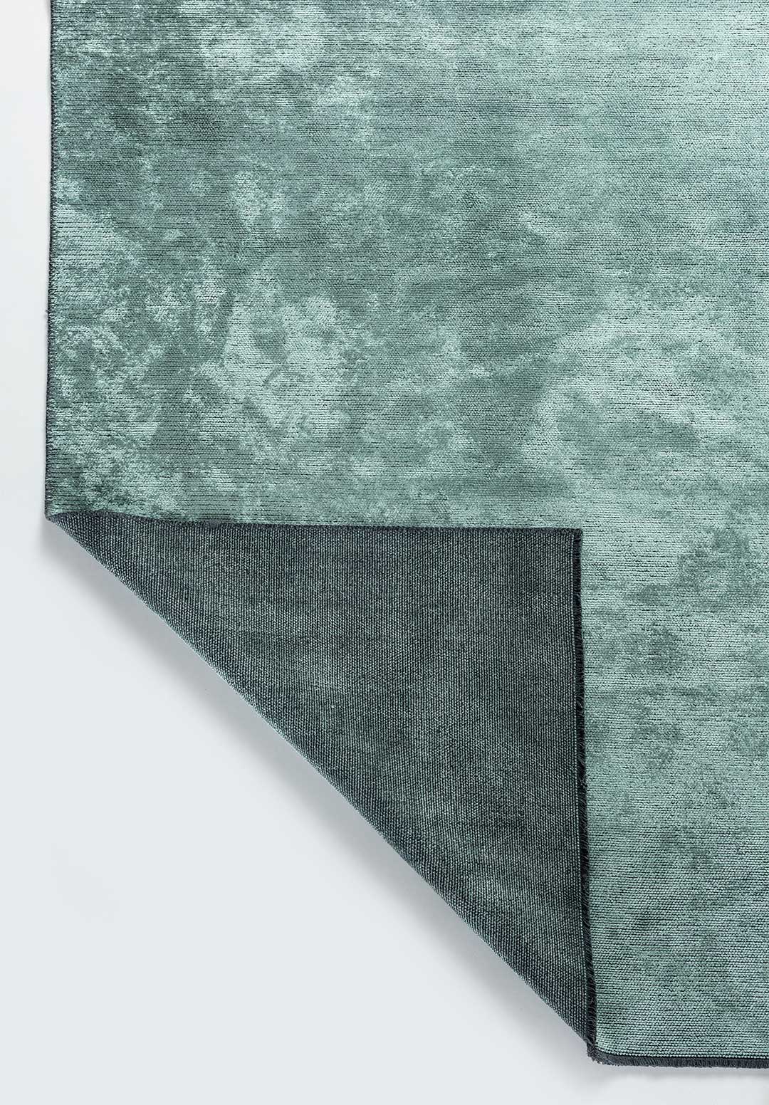 Plain River Green Rug