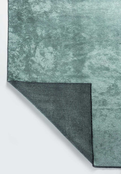 Plain River Green Rug