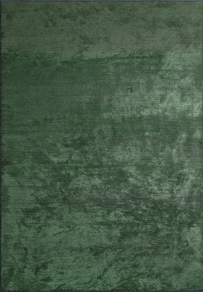 Plain Forest Green Rug