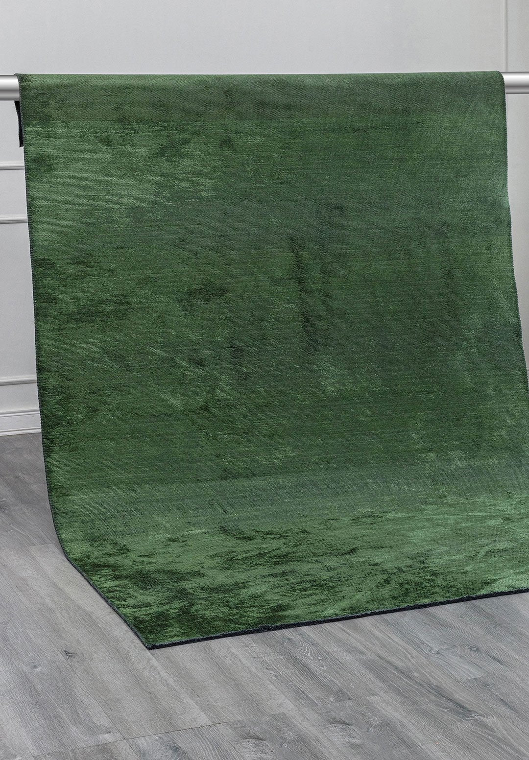 Plain Forest Green Rug