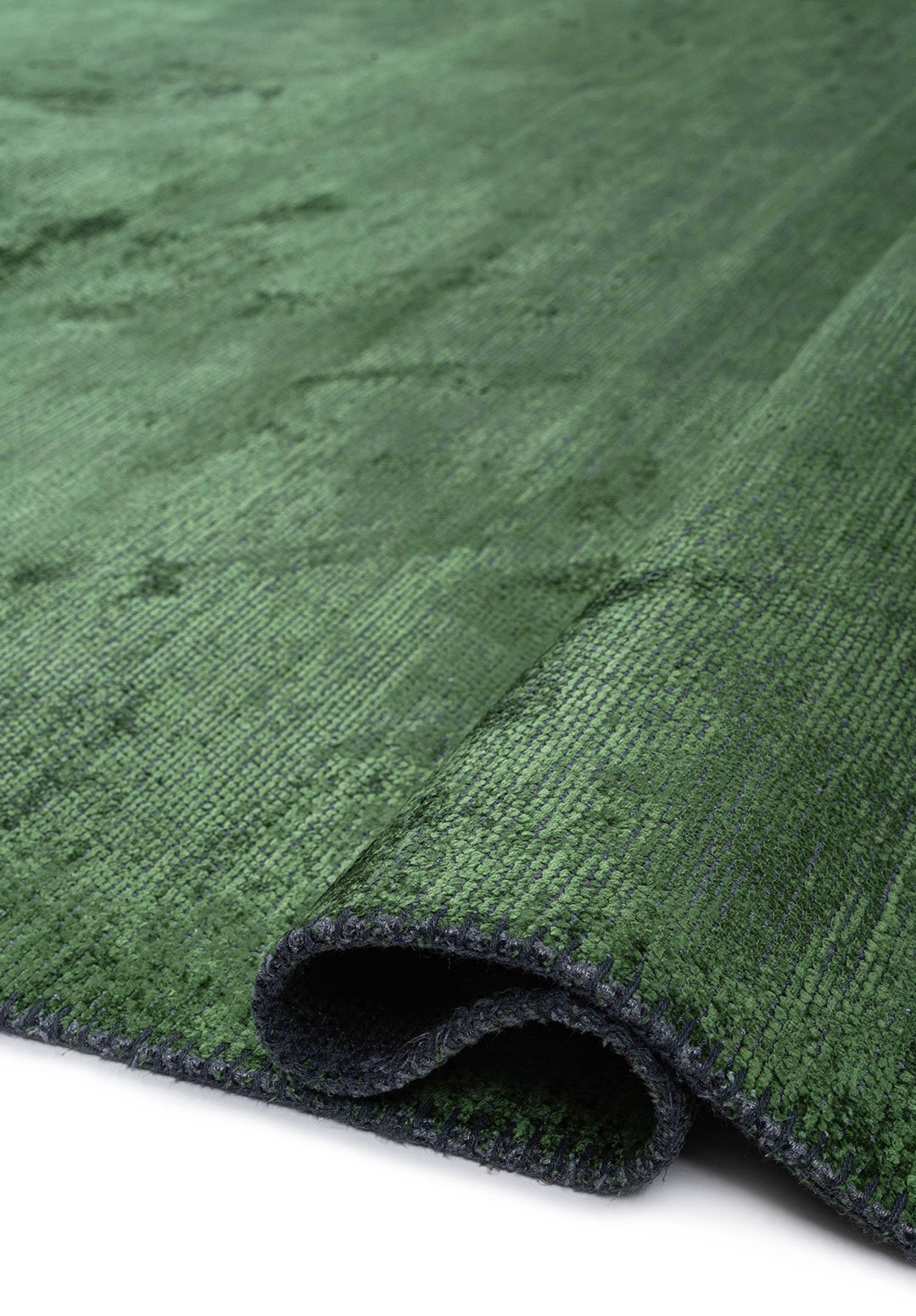 Plain Forest Green Rug