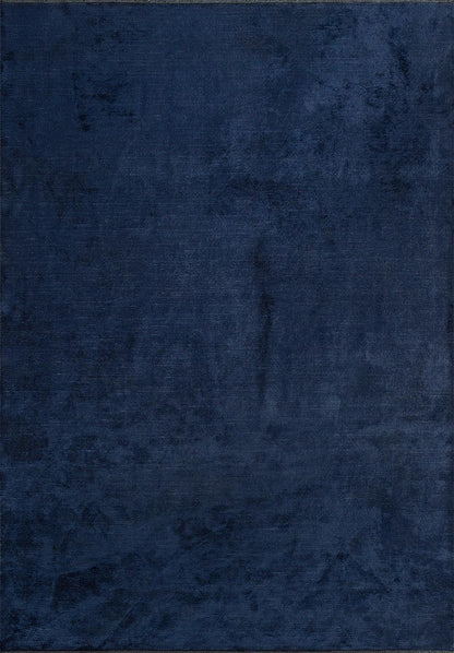 Plain Dark Navy Rug