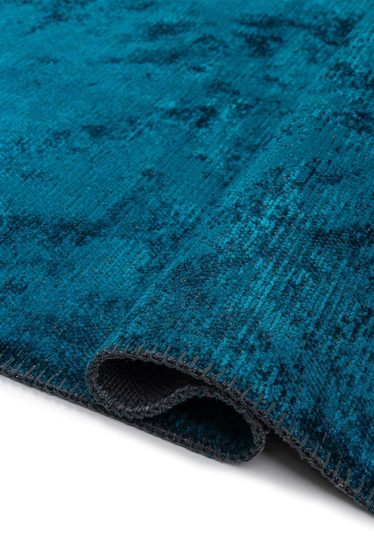 Plain Cyan Rug
