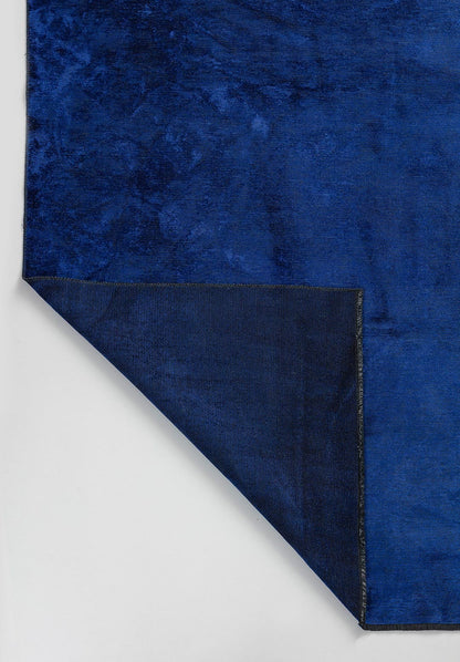 Plain Sapphire Blue Rug