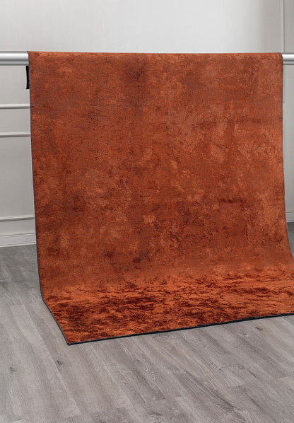 Plain Rust Rug