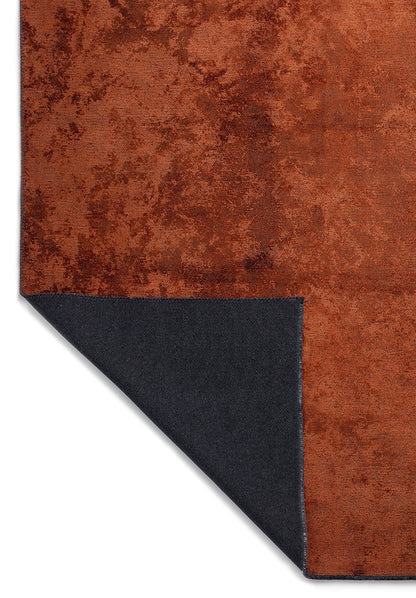 Plain Rust Rug