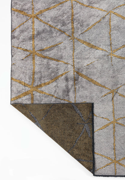 Palermo Yellow - Light Grey Rug