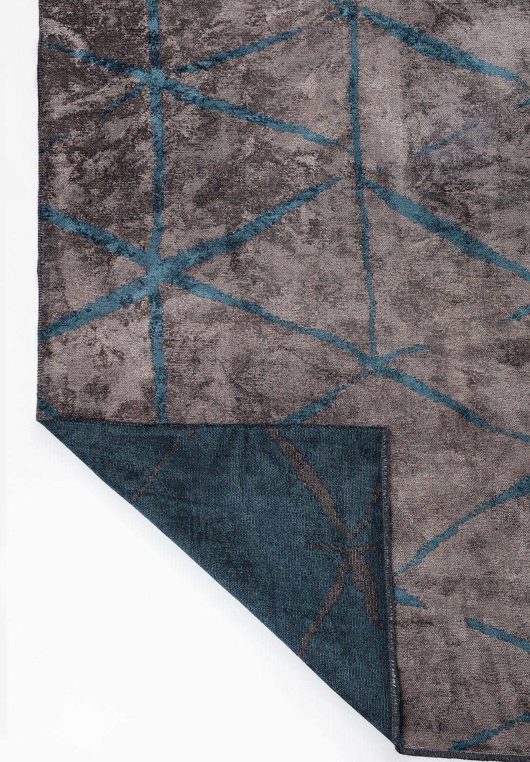 Palermo Petrol - Dark Grey Rug