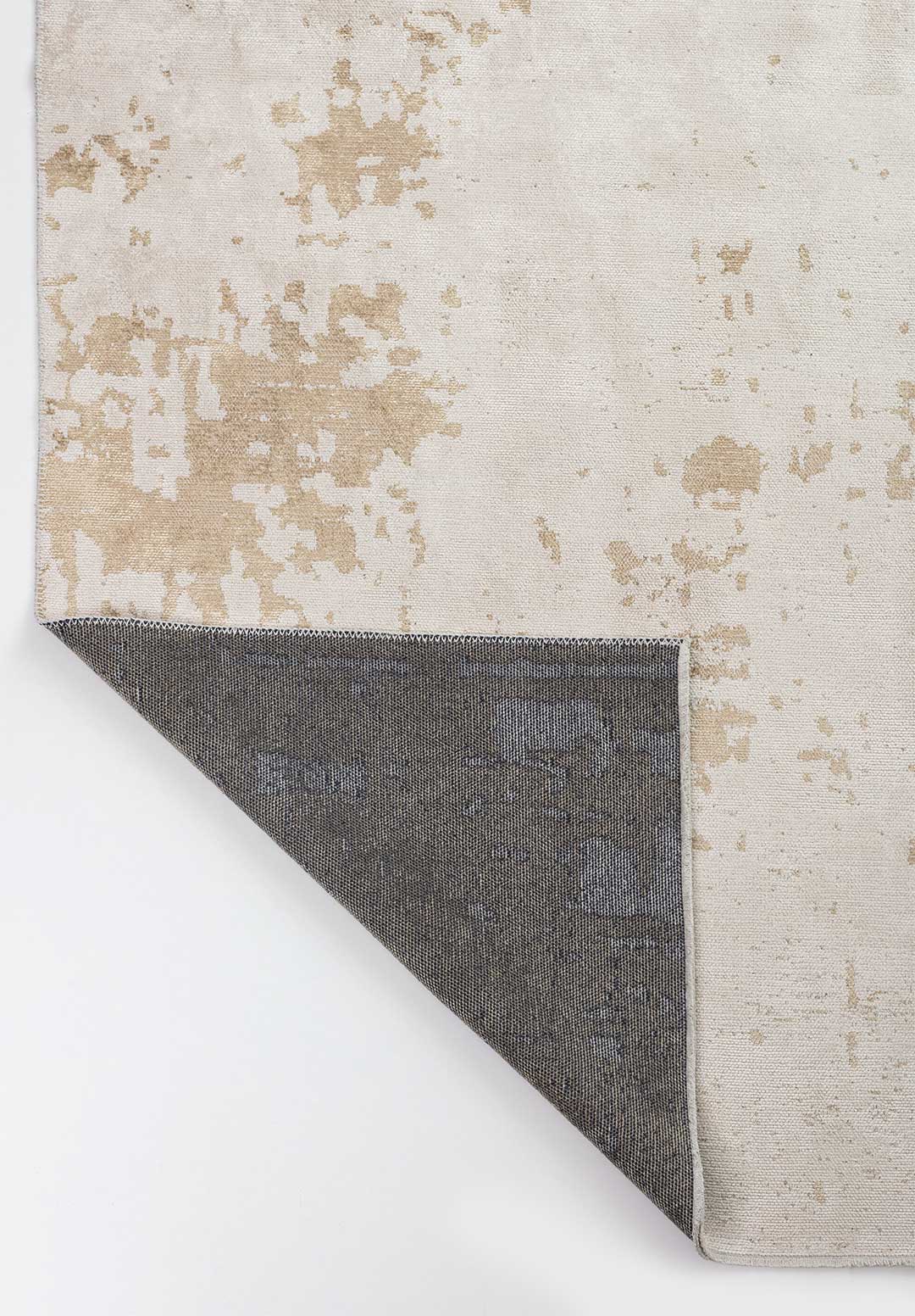 Verona Beige - White Rug