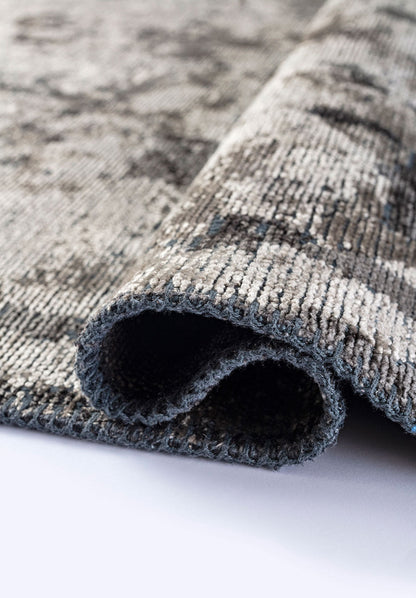 Verona Anthracite - Beige Rug