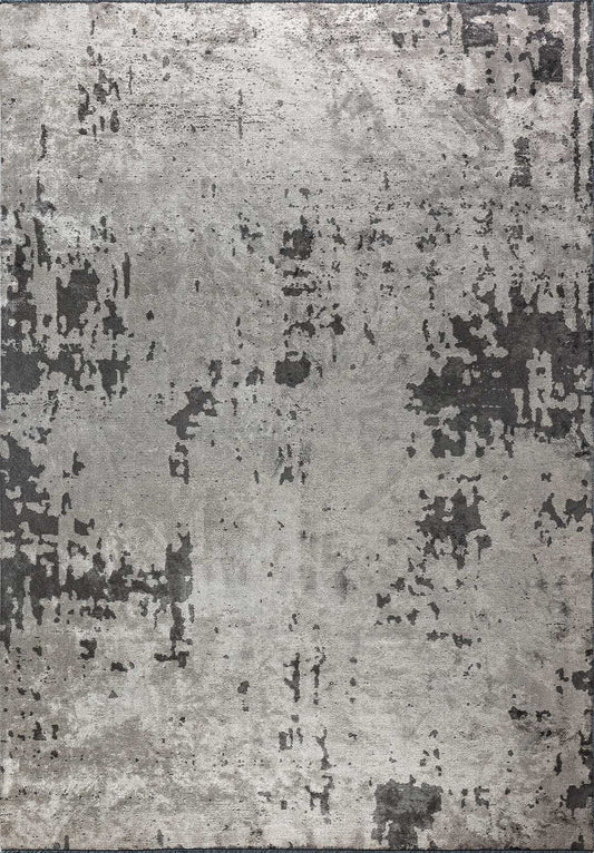 Verona Anthracite - Beige Rug