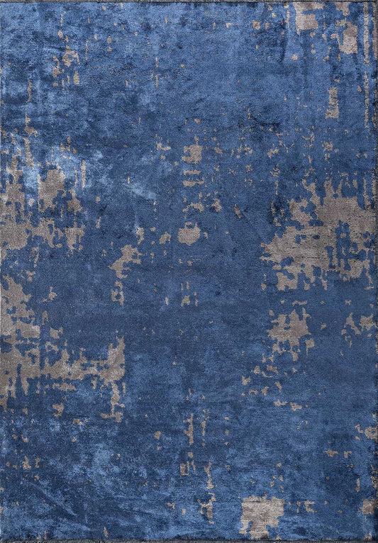 Verona Dark Grey - Navy Blue Rug