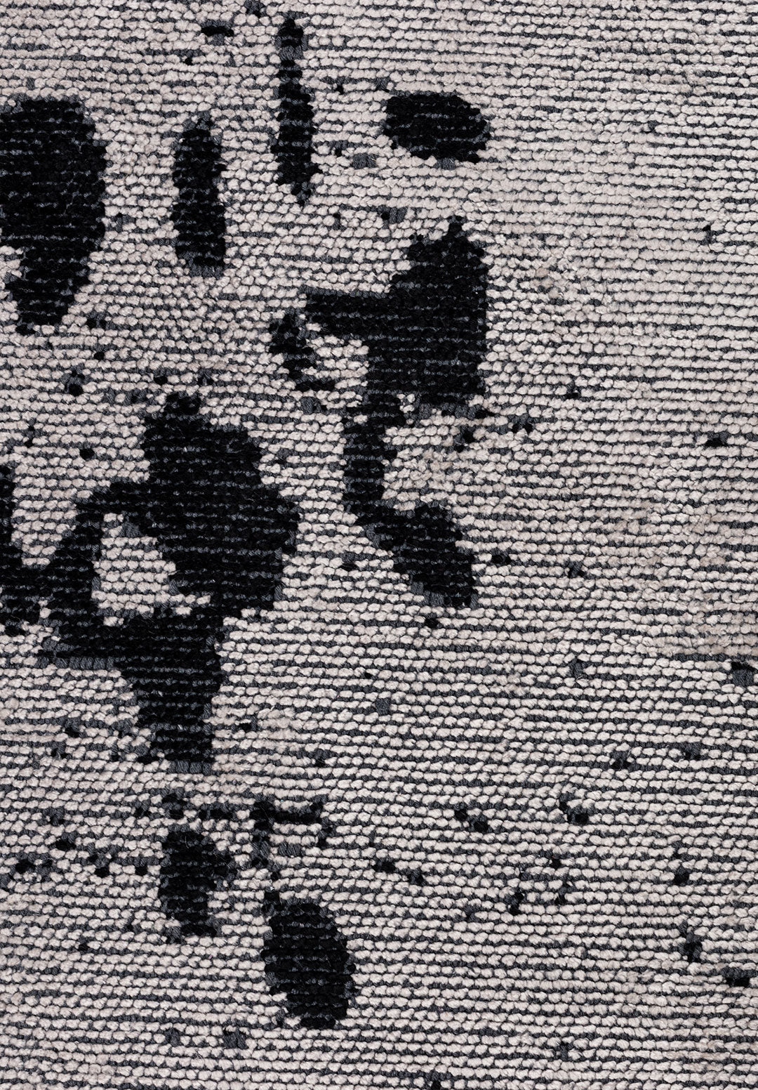 Verona Matte Black - Light Grey Rug
