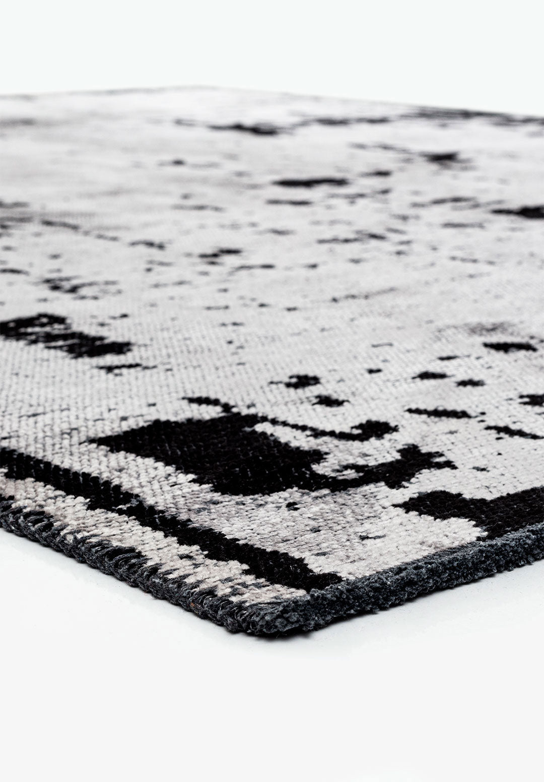 Verona Black - Light Grey Rug