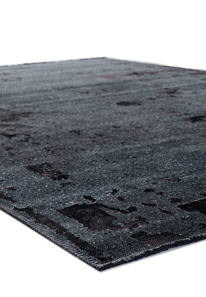 Verona Black - Matte Black Rug