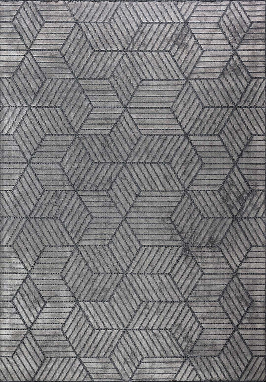Bergamo Light Grey Rug area carpet area rug carpet Color_Grey Crystal Material_Cotton & Viscose