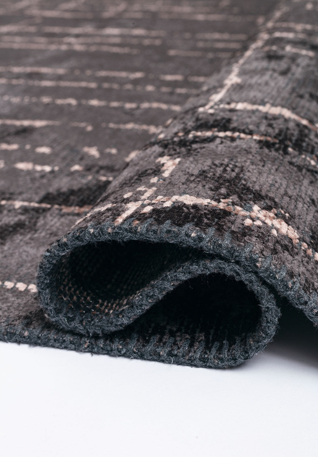 Pisa Copper - Charcoal Rug