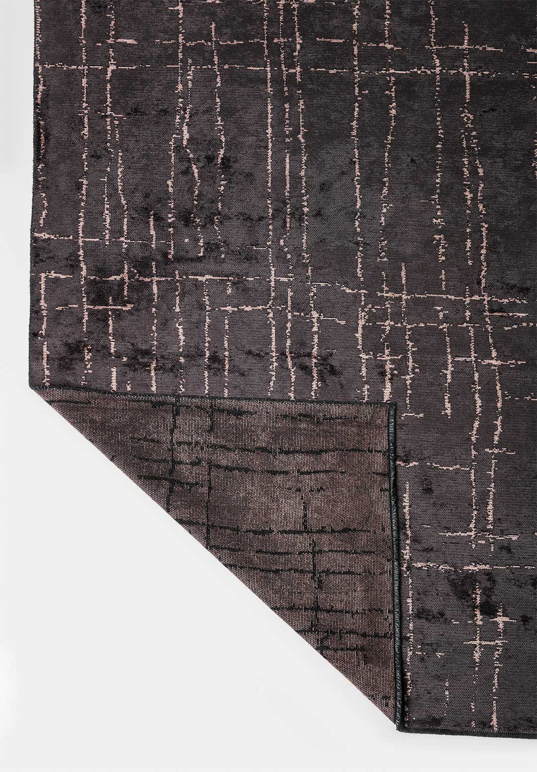 Pisa Copper - Charcoal Rug
