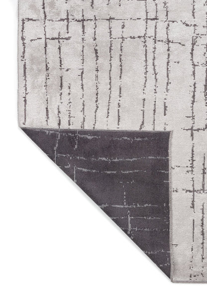 Pisa Charcoal - Light Grey Rug