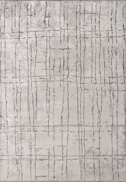 Pisa Charcoal - Light Grey Rug