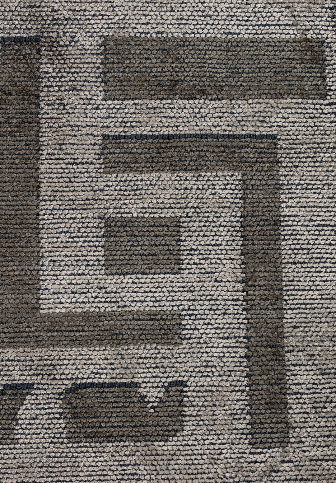 Rome Anthracite - Beige Rug