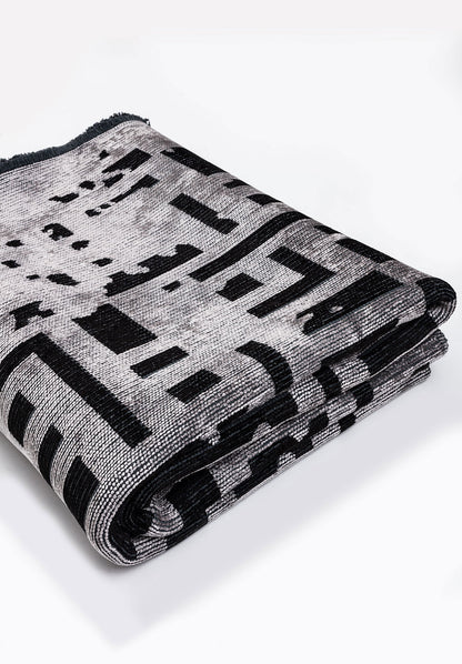 Rome Black - Light Grey Rug