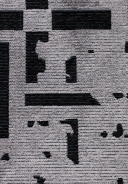 Rome Black - Light Grey Rug