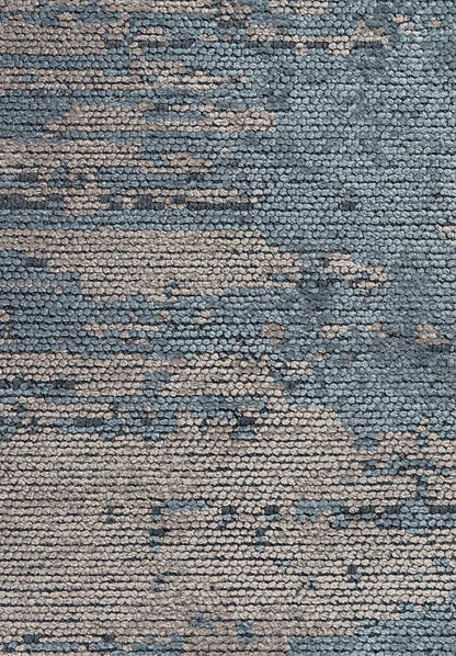 Stream Beige - Blue Rug