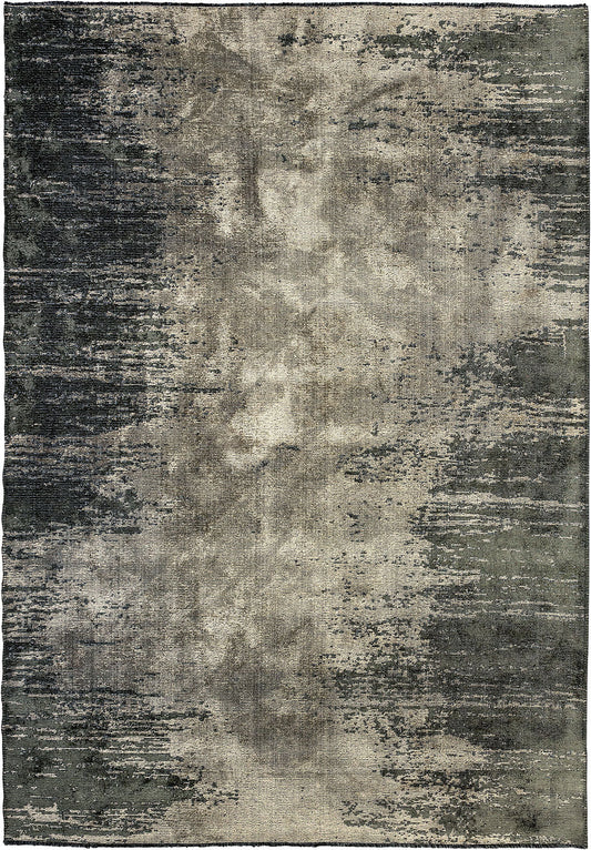 Stream Anthracite - Beige Rug