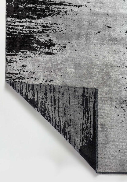 Stream Black - Light Grey Rug