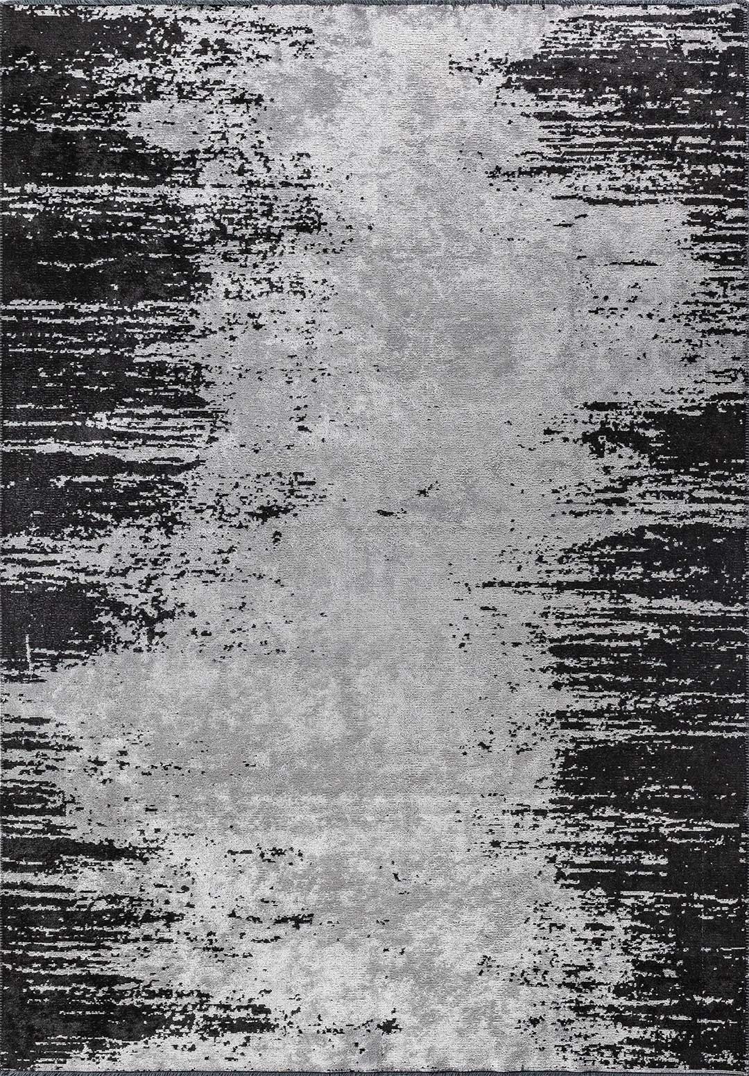 Stream Black - Light Grey Rug