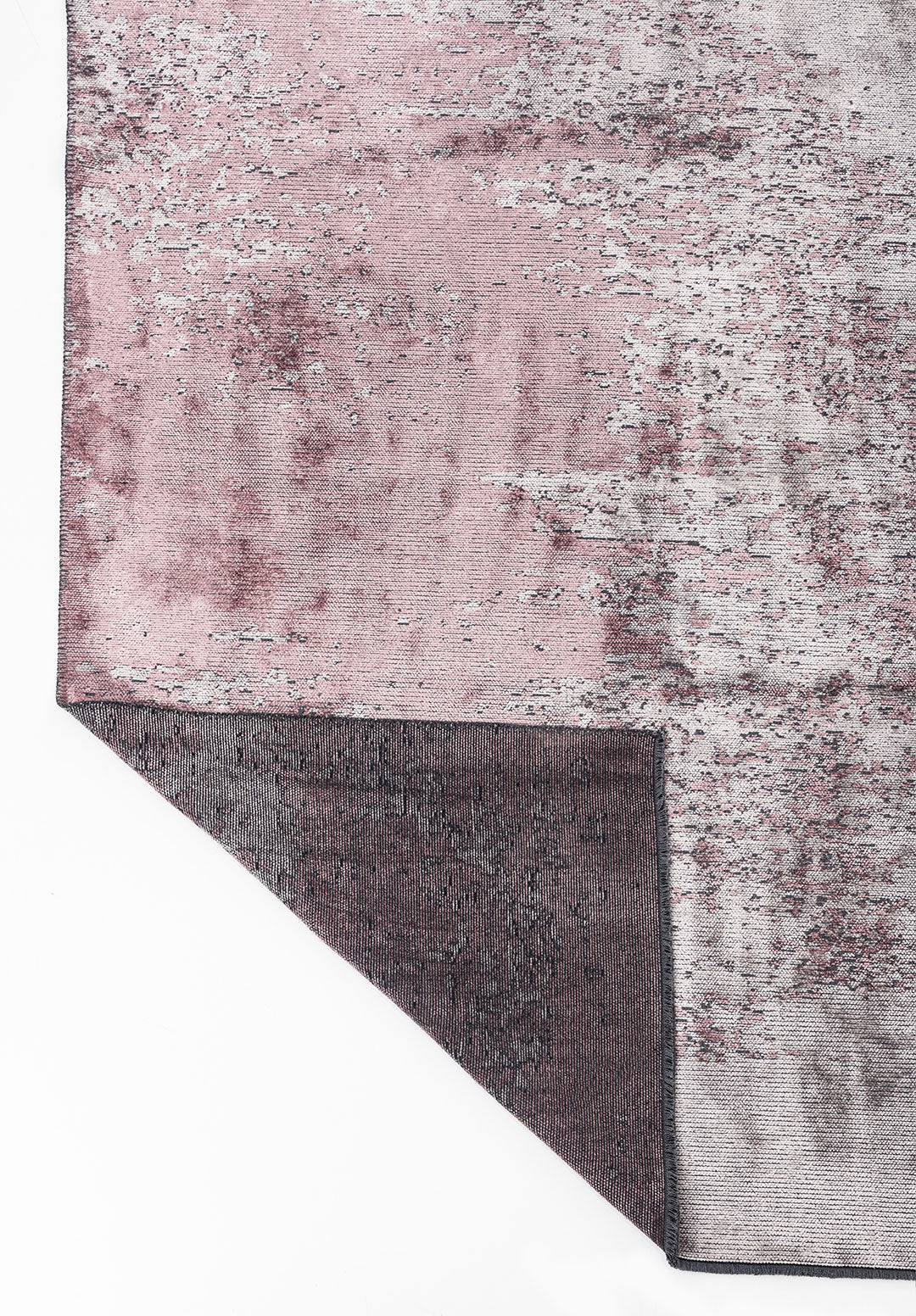 Milan Light Grey - Damson Rug