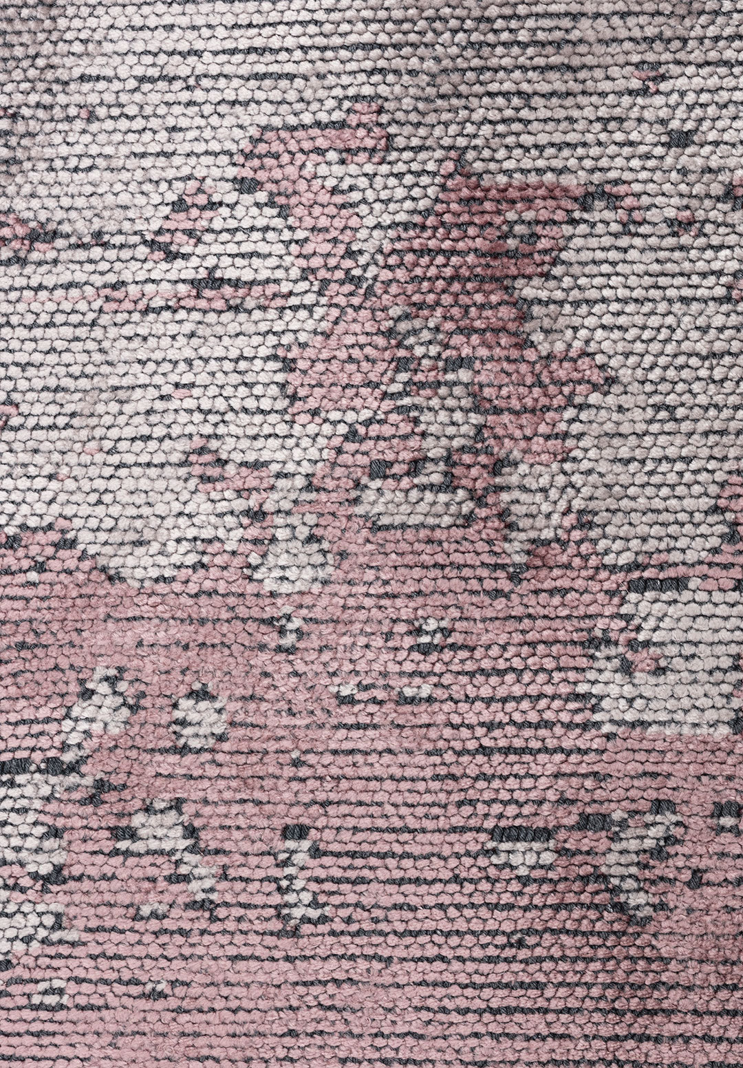 Milan Light Grey - Damson Rug