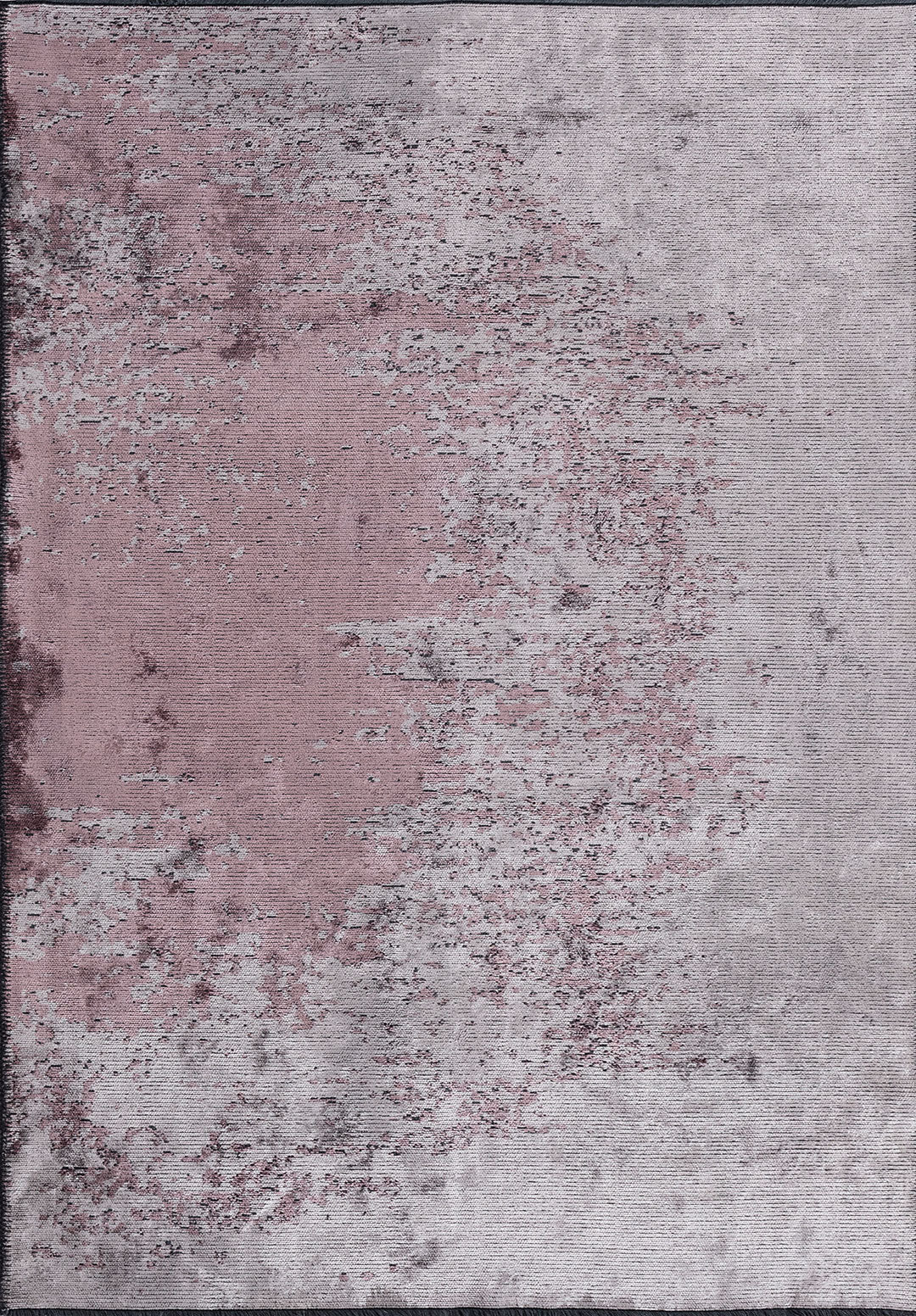 Milan Light Grey - Damson Rug